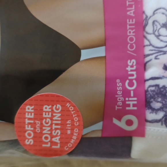 Hanes Ultimate Breathable Cotton Hi-Cut Tagless Underwear -NWT - Picture 2 of 8